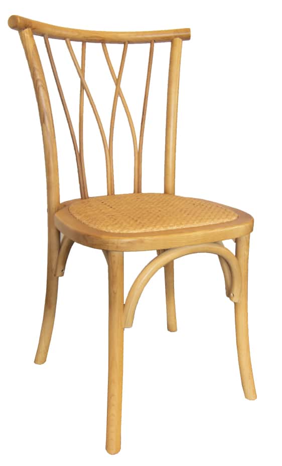 Florence Chair With Rattan Seat