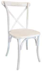 White Washed Vineyard Chair