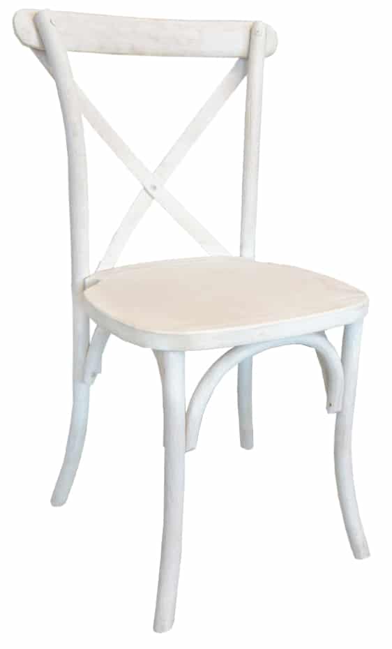 Whitewashed Vineyard Chair