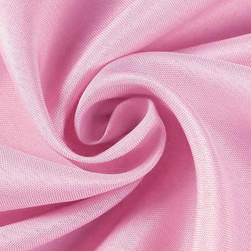 pink tablecloth rental