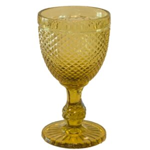 Colored Goblet Cup Amber
