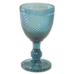 Colored Goblet Cup Blue
