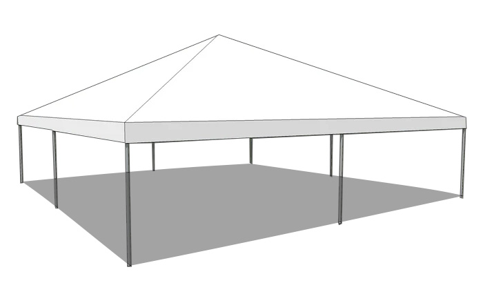 30' x 30' Frame Tent