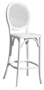 Rousillon White Bar Stool