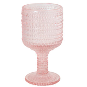 Jules Blush Goblet Glass