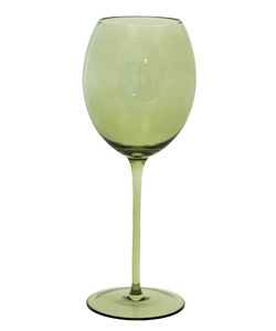 Smokey Olive White Wine Glass