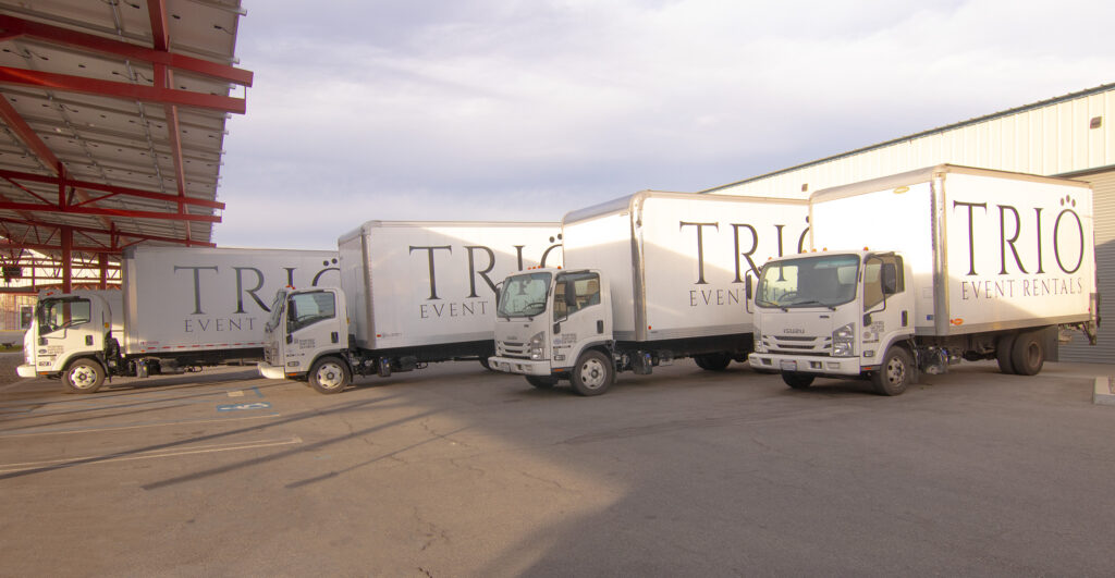 Trio Event Rentals Trucks