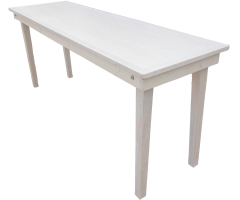 Lombardy Bar Table White
