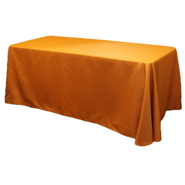Burnt Orange rectangular Table