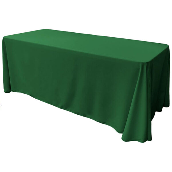 Emerald Green Rectangular Tablecloth
