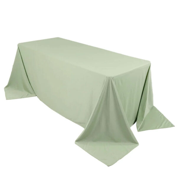 Sage Green Rectangular Tablecloth