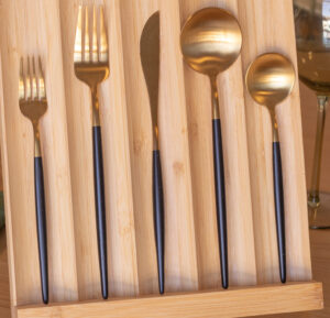 Rhône Black Gold Flatware Set