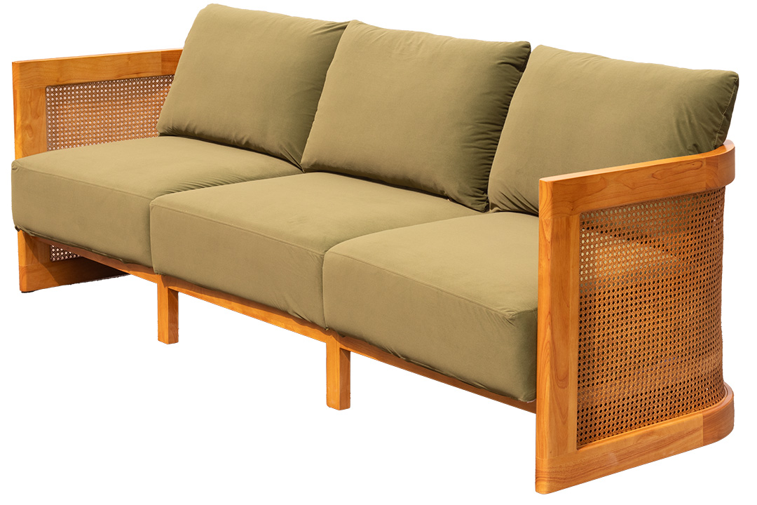 Copa Cabana Olive Velvet