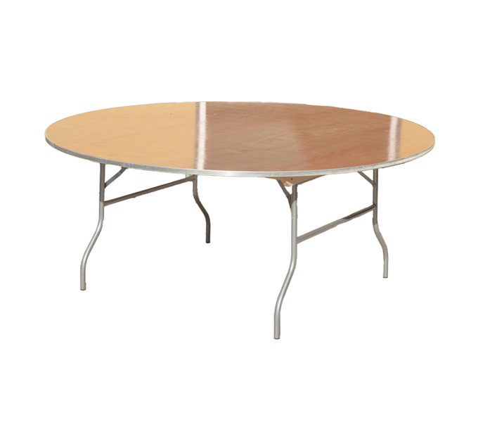 4ft Round Folding Table