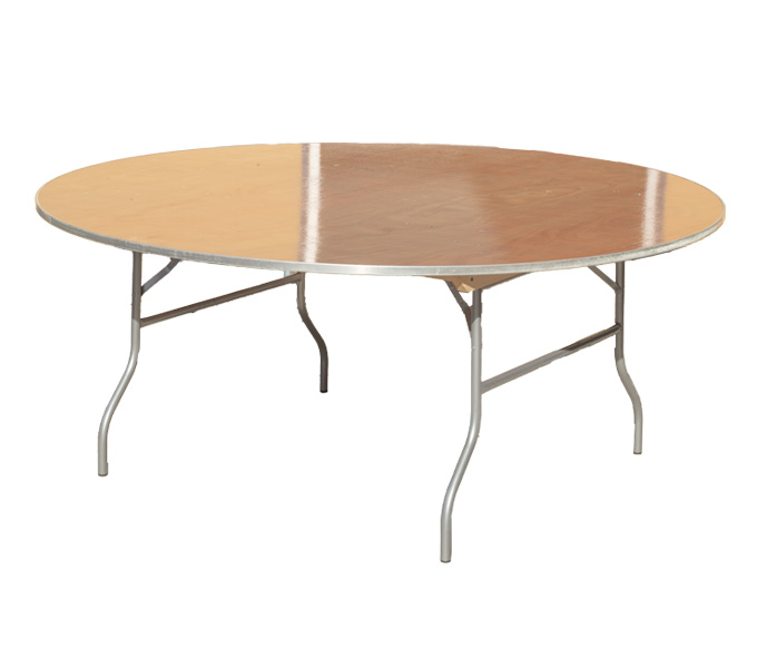 5ft Round Folding Table