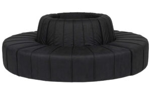 Redondo Black Sofa