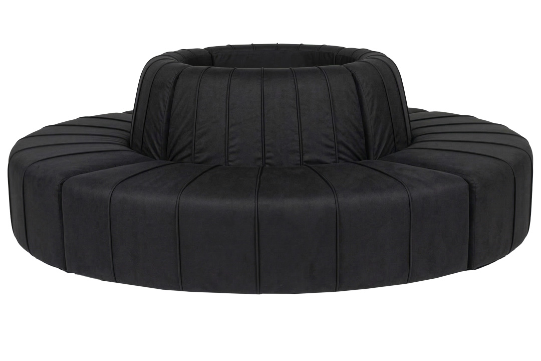 Redondo Black Sofa