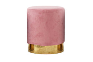 Monroe Pink Ottoman