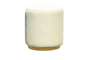 Monaco Off White Ottoman