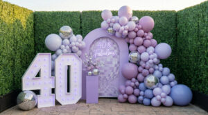 40th birthday event rentals Los Angeles