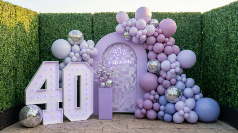 40th birthday event rentals Los Angeles