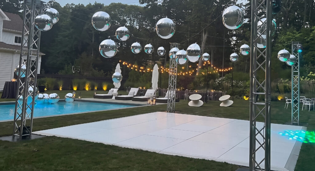 Dance floor rentals for birthday