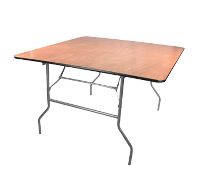 4ft Square folding Table for events